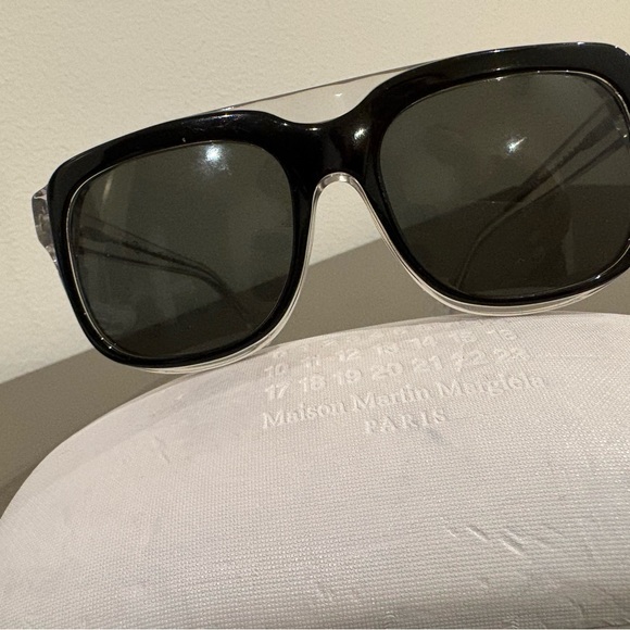 Maison Martin Margiela Accessories - Maison Martin Margiela Black Sunglasses